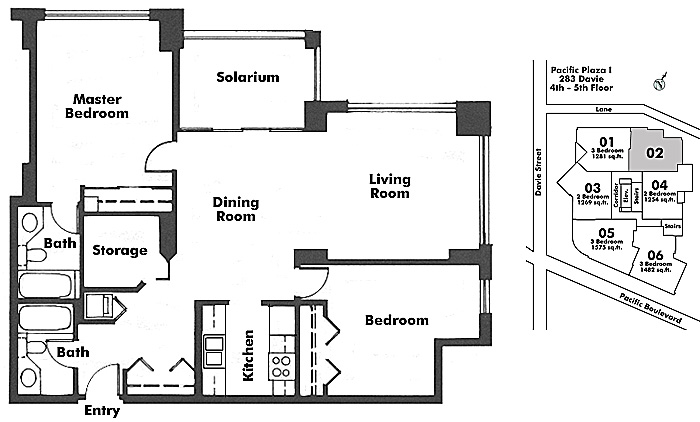 Floor plan 402