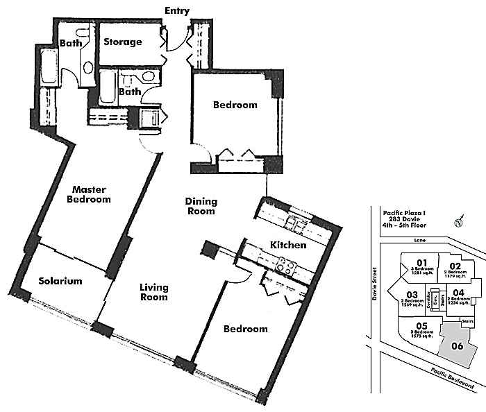 Floor plan 406