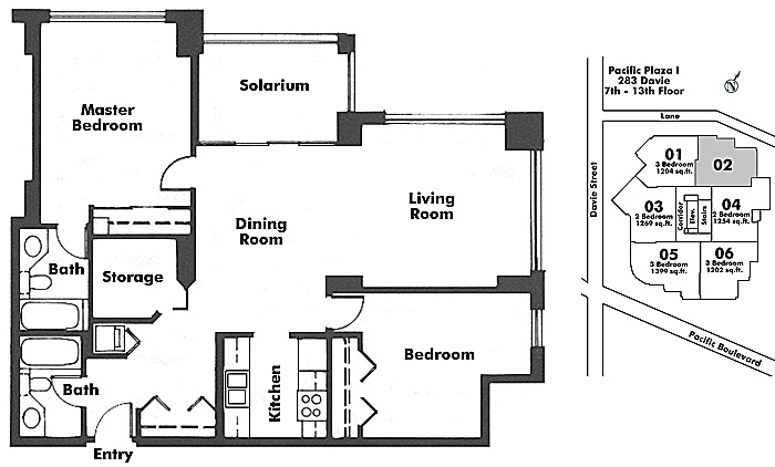 Floor plan 702