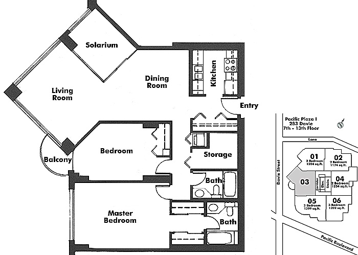 Floor plan 1303