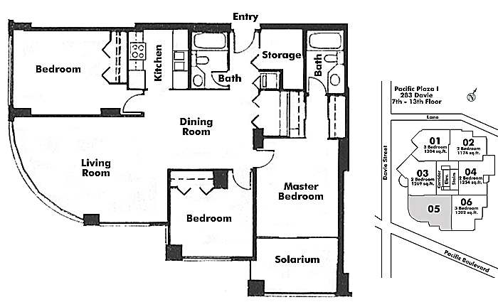 Floor plan 705