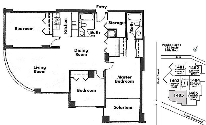 Floor plan 1405