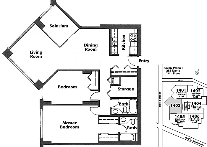 Floor plan 1403