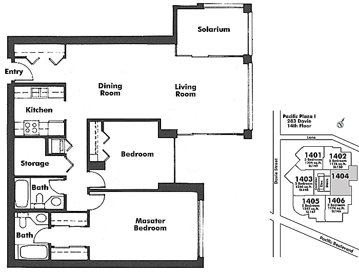 Floor plan 1404