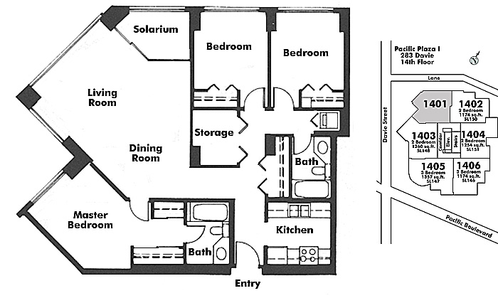 Floor plan 1401