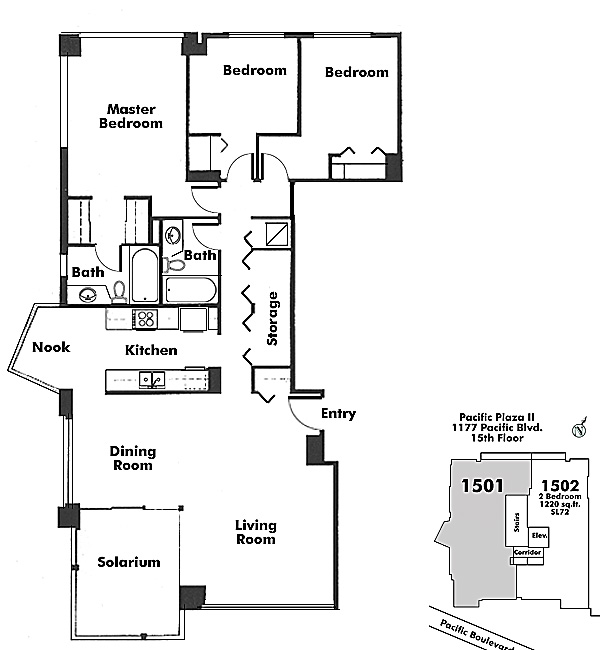 Floor plan 1501