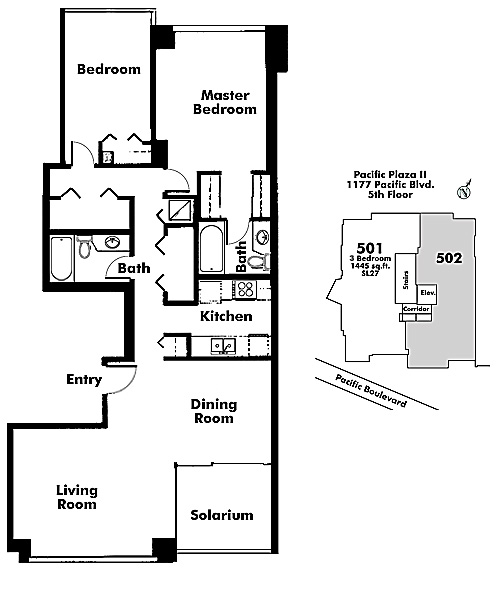 Floor plan 502