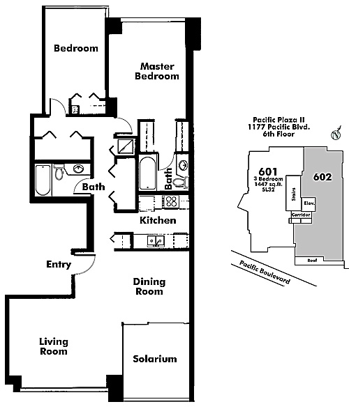 Floor plan 602