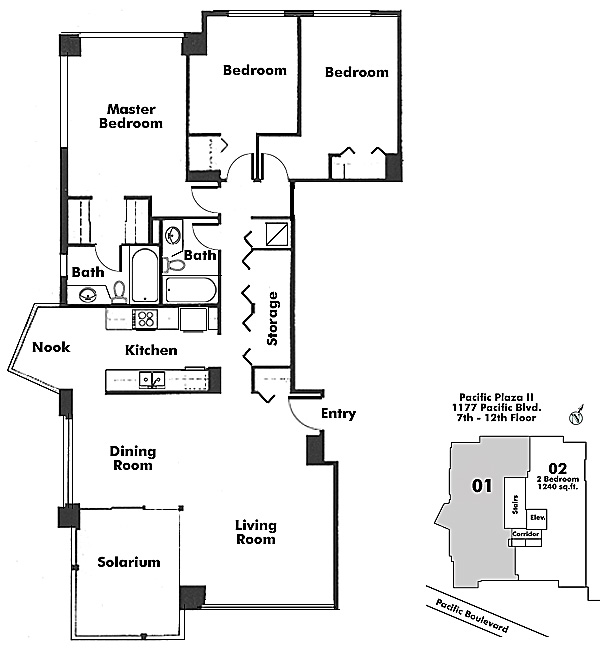 Floor plan 1101