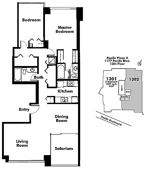 Floor plan 1302
