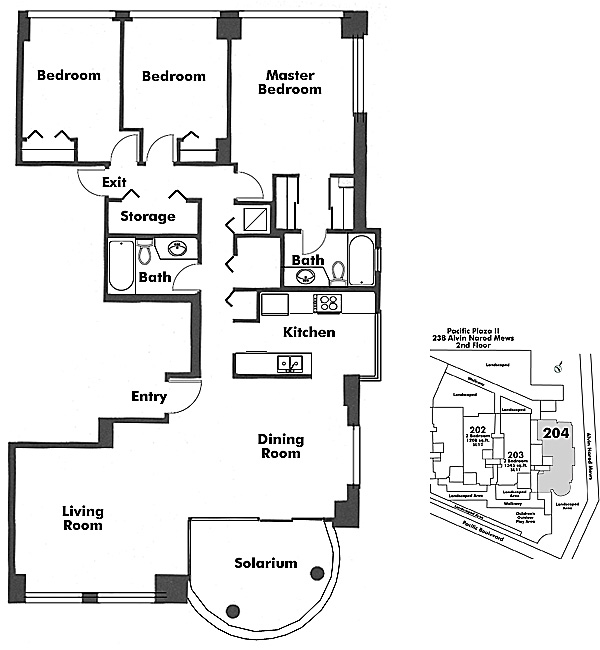 Floor plan 204