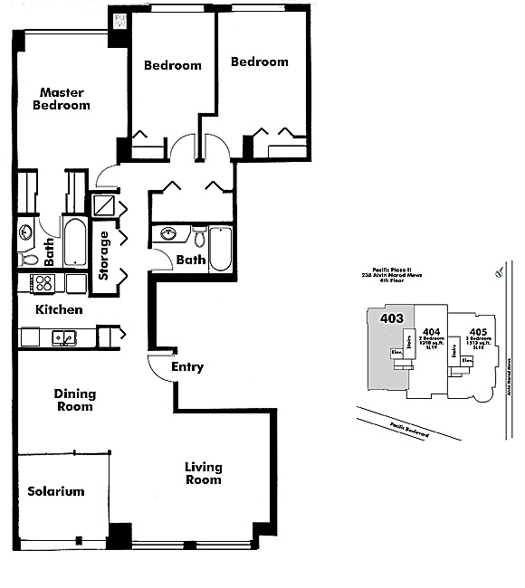 Floor plan 403