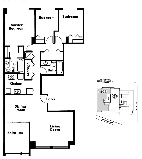 Floor plan 1403