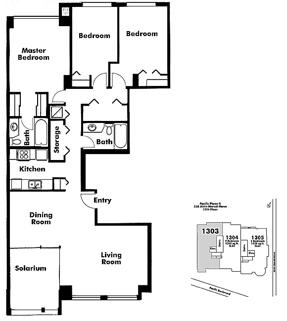 Floor plan 1303