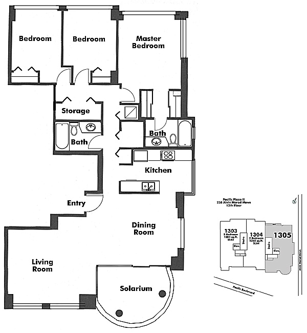 Floor plan 1305