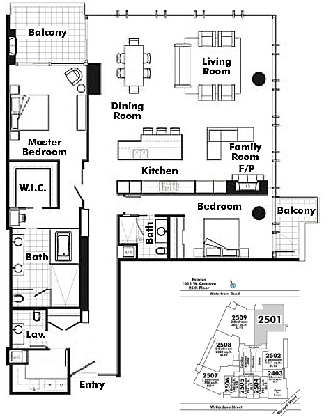 Floor plan 2501
