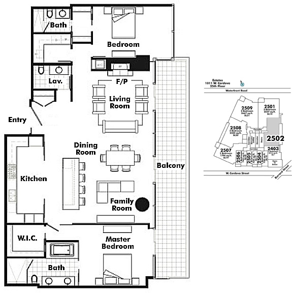 Floor plan 2502