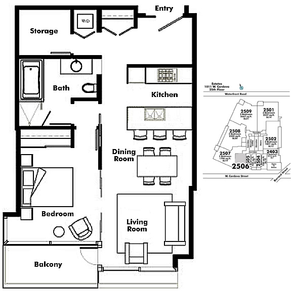 Floor plan 2506