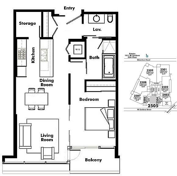Floor plan 2505