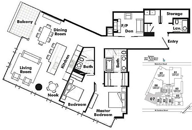Floor plan 3107