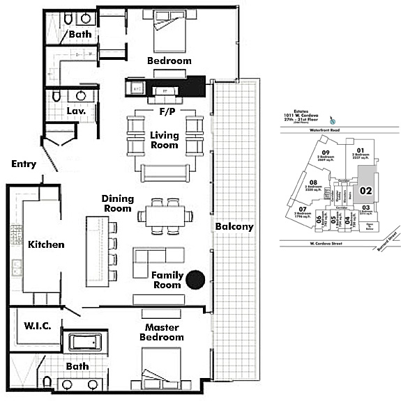 Floor plan 2702