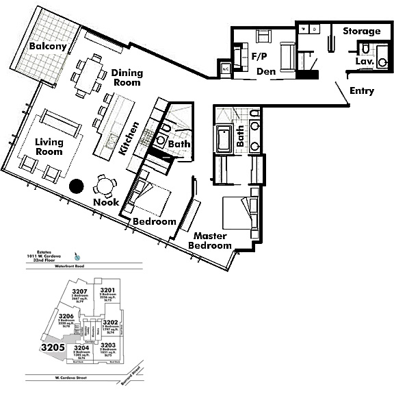 Floor plan 3205