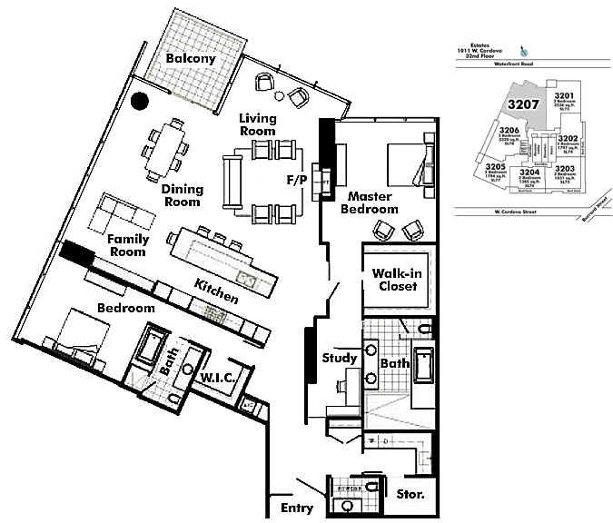 Floor plan 3207