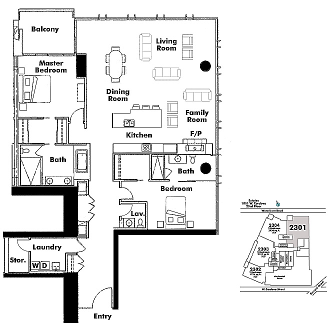 Floor plan 2301