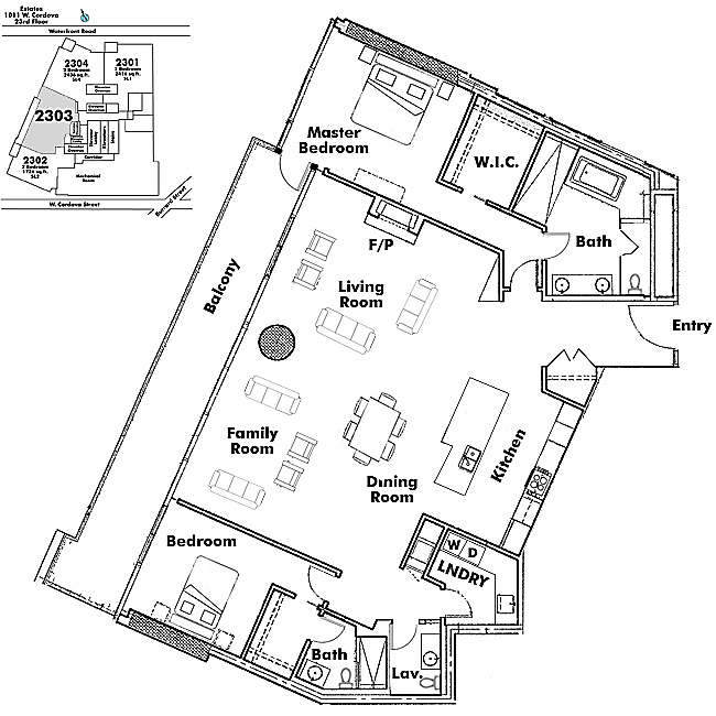 Floor plan 2303