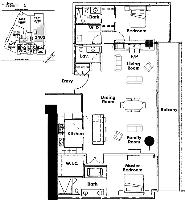 Floor plan 2402