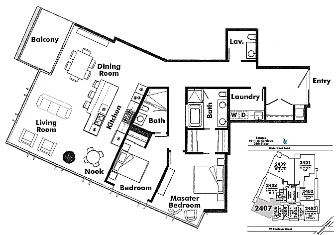 Floor plan 2407