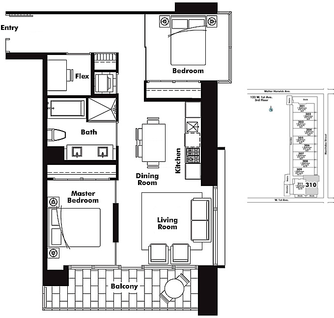 Floor plan 310