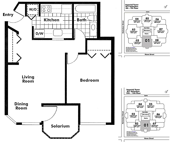 Floor plan 601