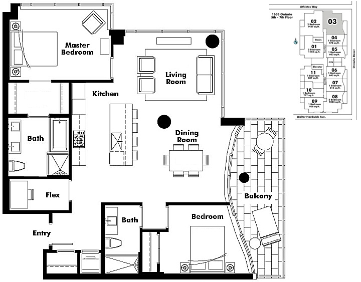 Floor plan 503
