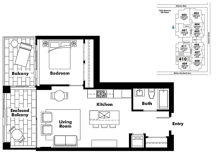 Floor plan 410