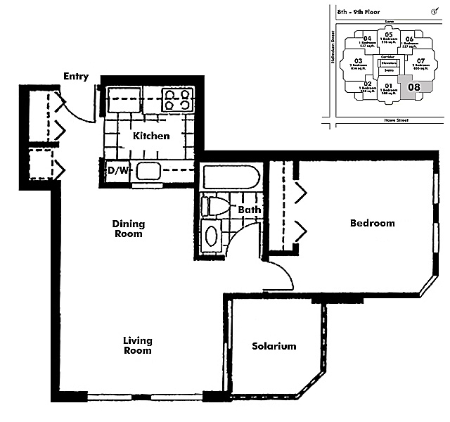 Floor plan 908