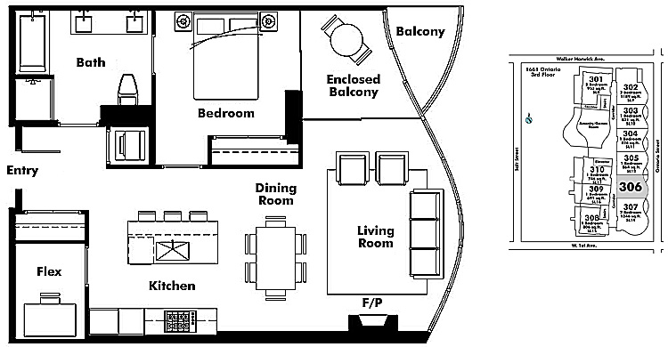 Floor plan 306