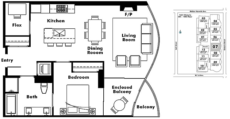 Floor plan 807