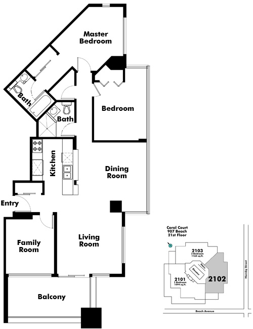 Floor plan 2102