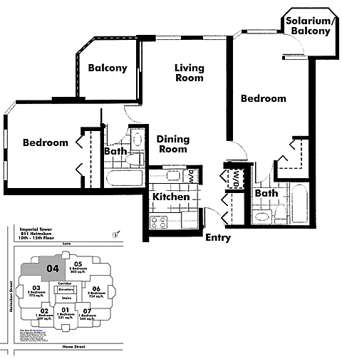 Floor plan 1304