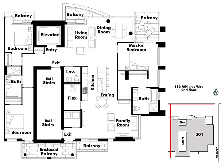 Floor plan 201