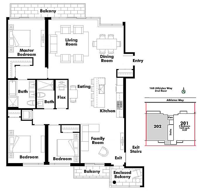 Floor plan 202
