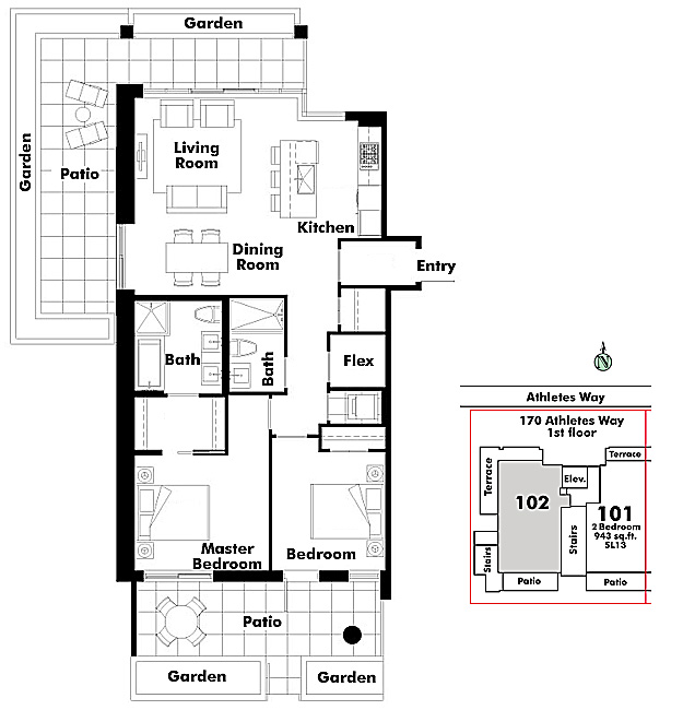 Floor plan 102