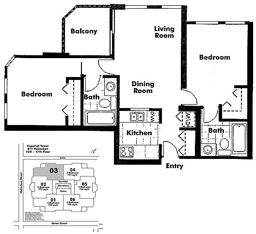 Floor plan 1703
