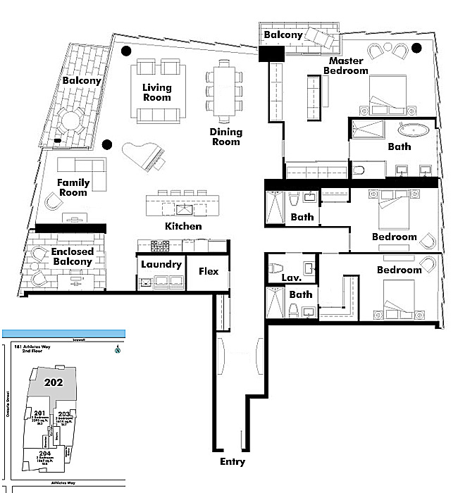 Floor plan 202