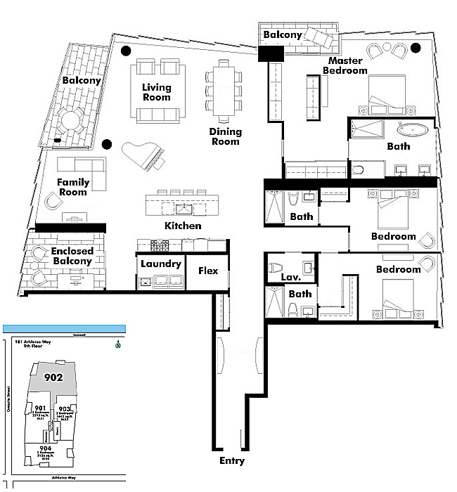 Floor plan 902