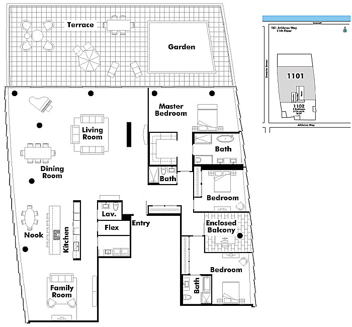 Floor plan 1101
