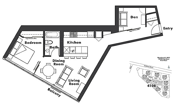Floor plan PH4108