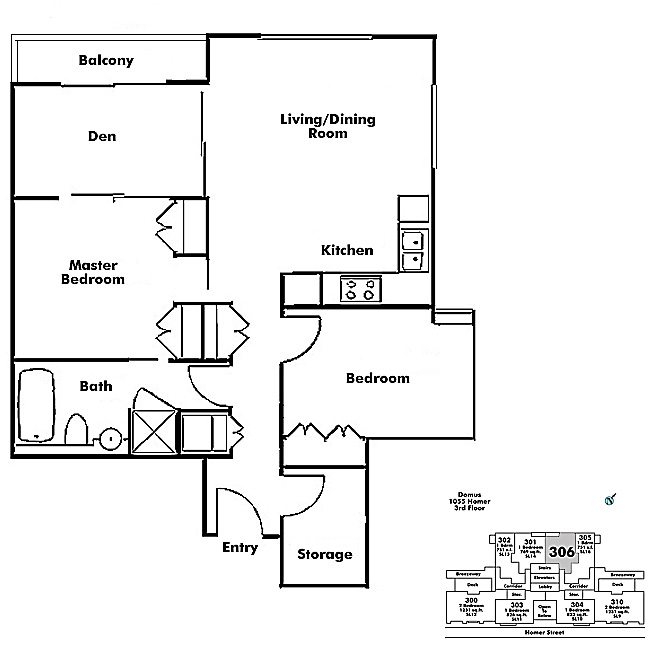 Floor plan 306