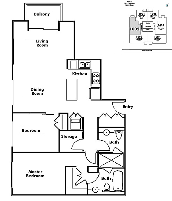 Floor plan 1002